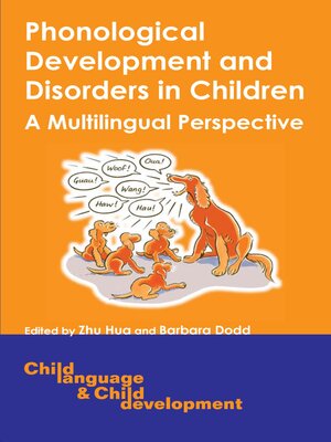 cover image of Phonological Development and Disorders in Children